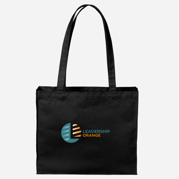 Cotton Canvas Shopper Tote Thumbnail